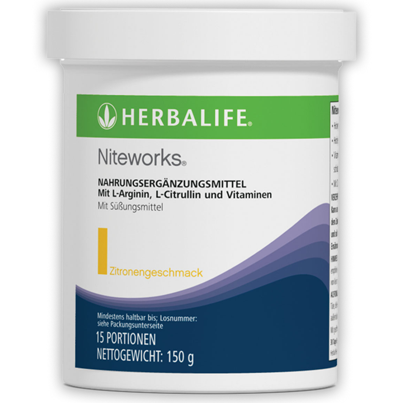 Niteworks® mit Zitronengeschmack Herbalife - Onlineshop - Selbständiges ...