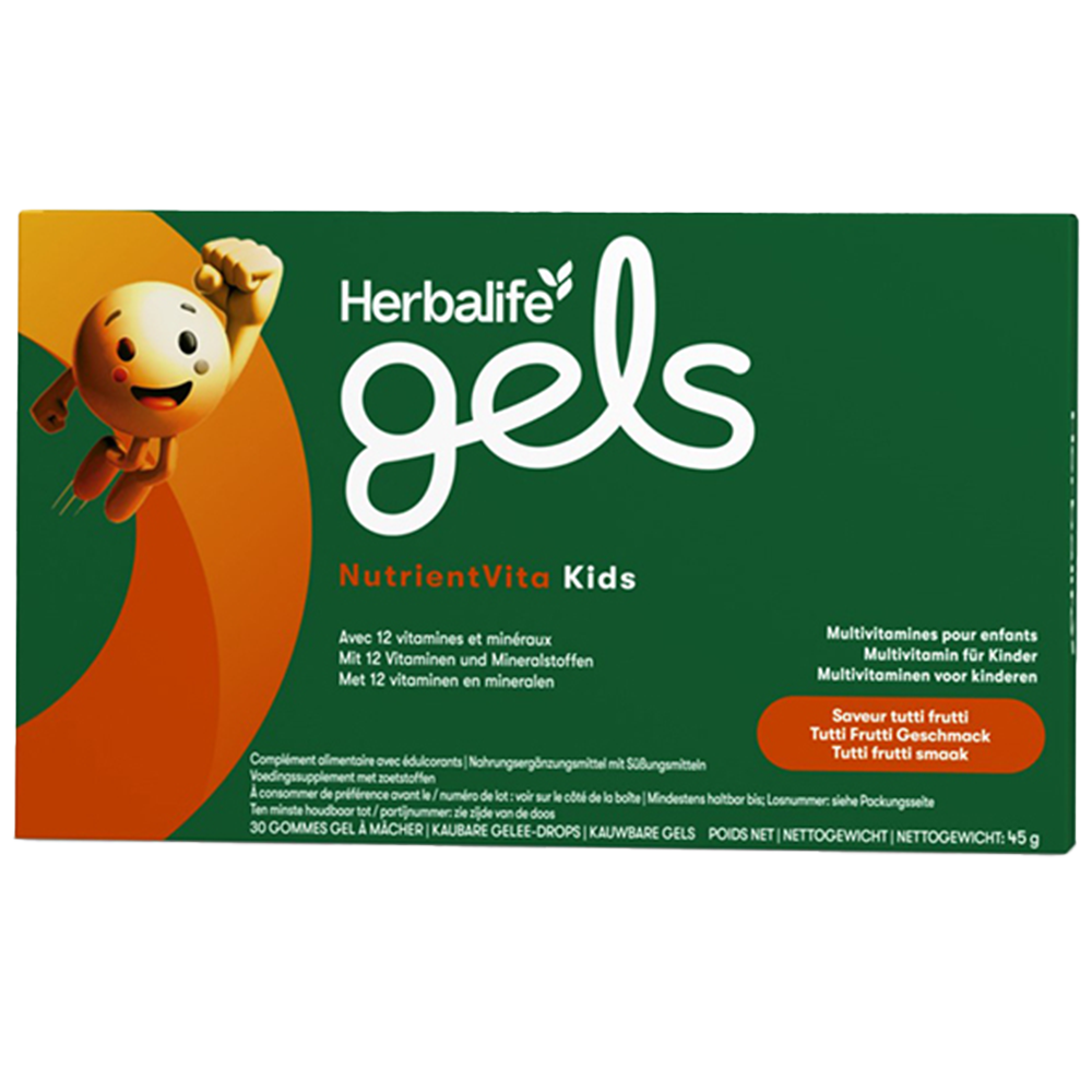 Herbalife Gels NutrientVita Kids Tutti Frutti 30 kaubare Gelee-Drops